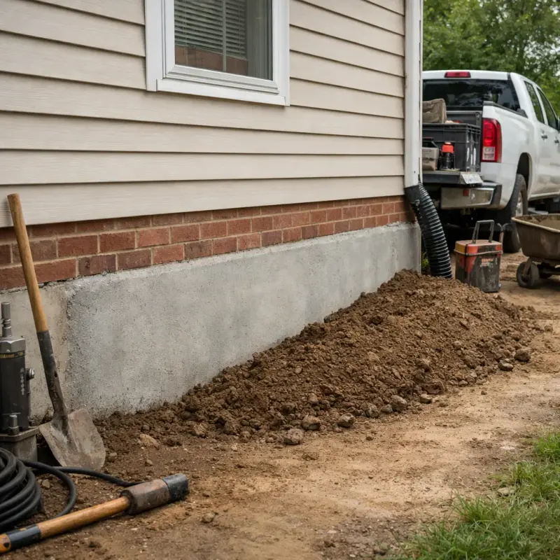 Stem Wall Repair Columbia