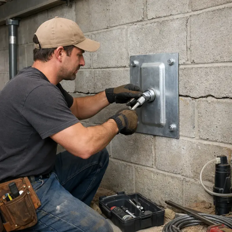 Wall Anchor Installation Columbia